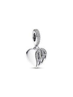 Pandora Heart & Angel Dangle Charm